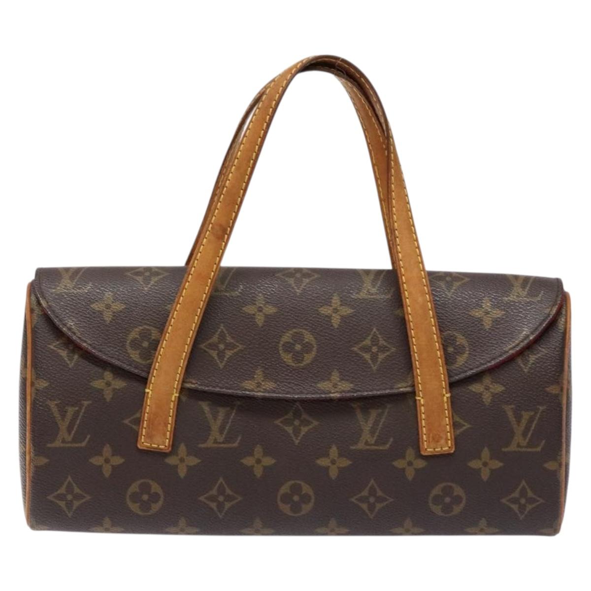 Louis Vuitton Sonatine, Brown, Canvas, handbag