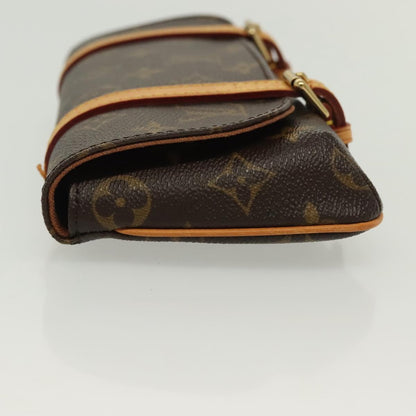 Louis Vuitton Marelle, Brown, Canvas, clutch