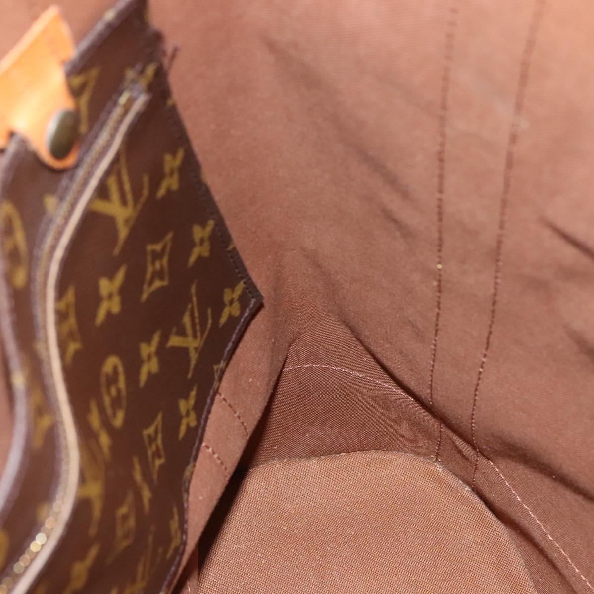 Louis Vuitton Randonnée, Brown, Canvas, shoulder