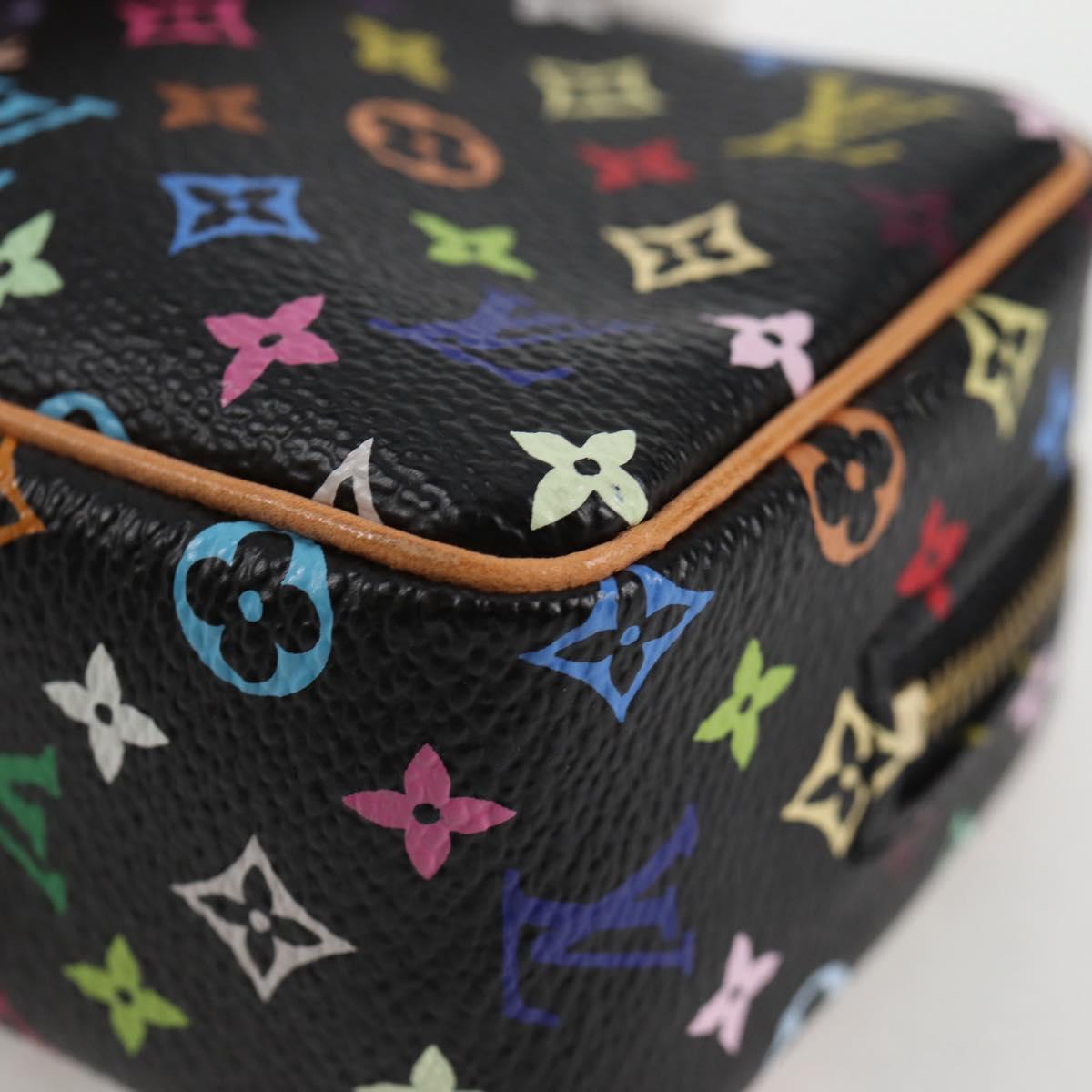 Louis Vuitton Wapity, Black, Canvas, clutch
