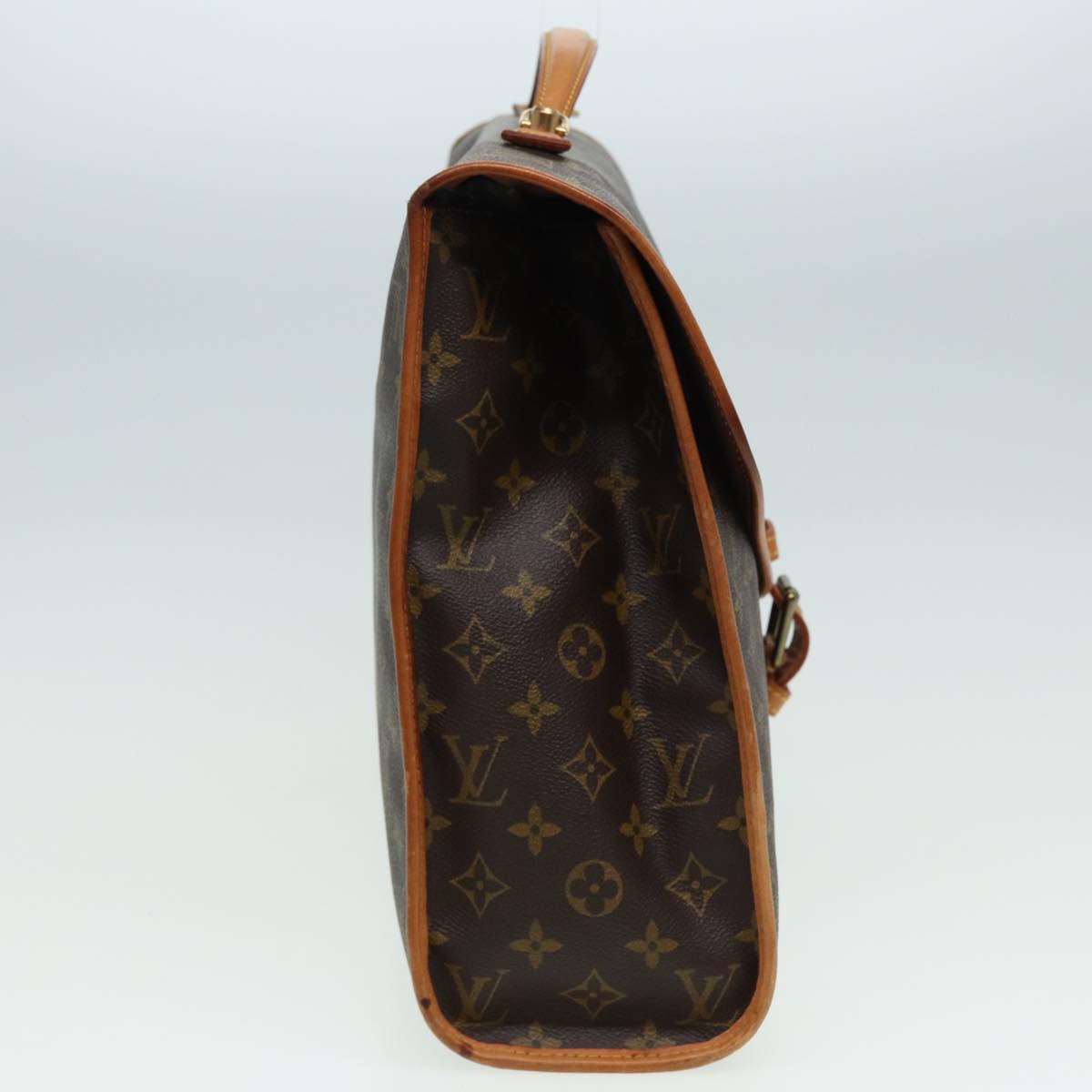 Louis Vuitton Beverly, Brown, Canvas, handbag
