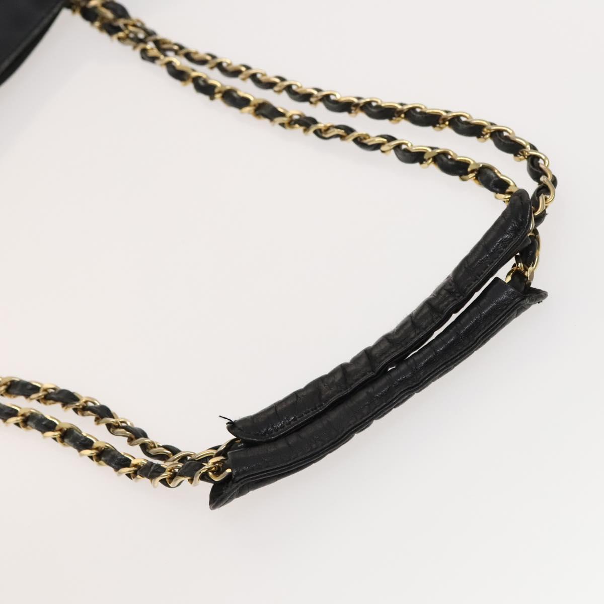 Chanel Quilted, Black, Leather, shoulder