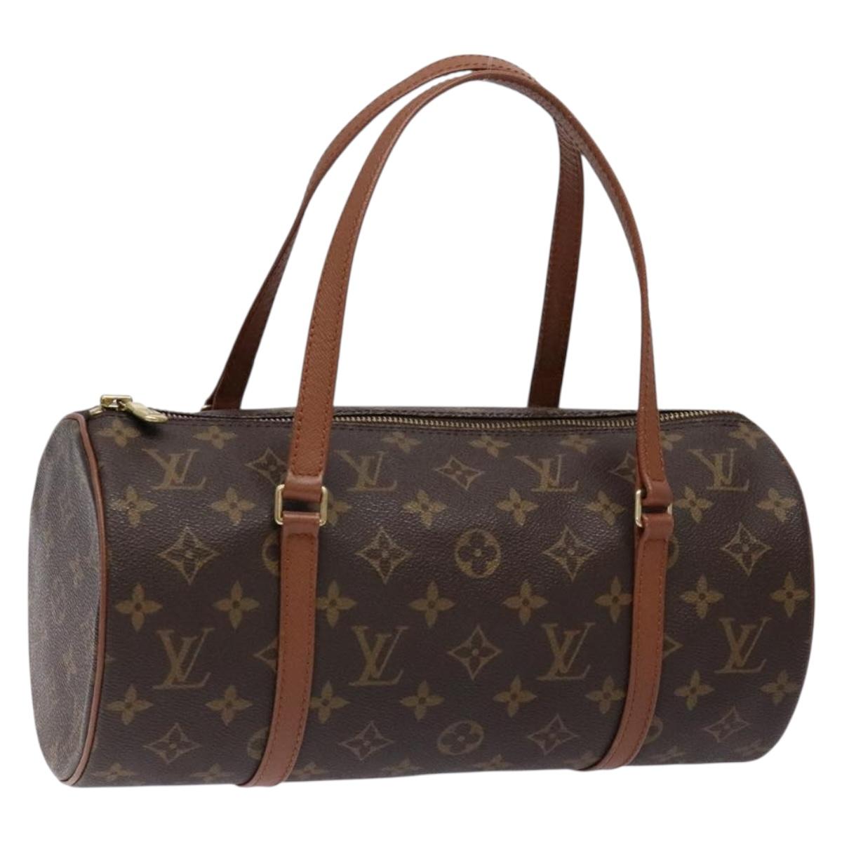 Louis Vuitton Papillon 30, Brown, Canvas, handbag