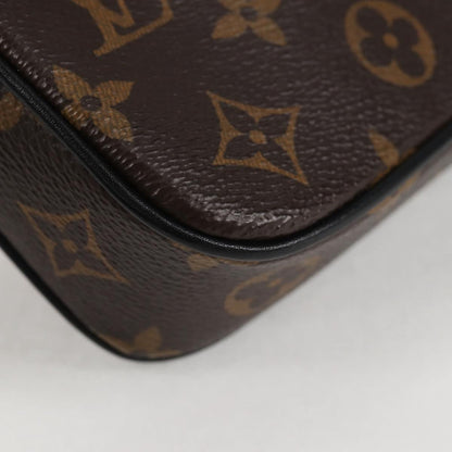 Louis Vuitton Volga, Brown, Canvas, clutch