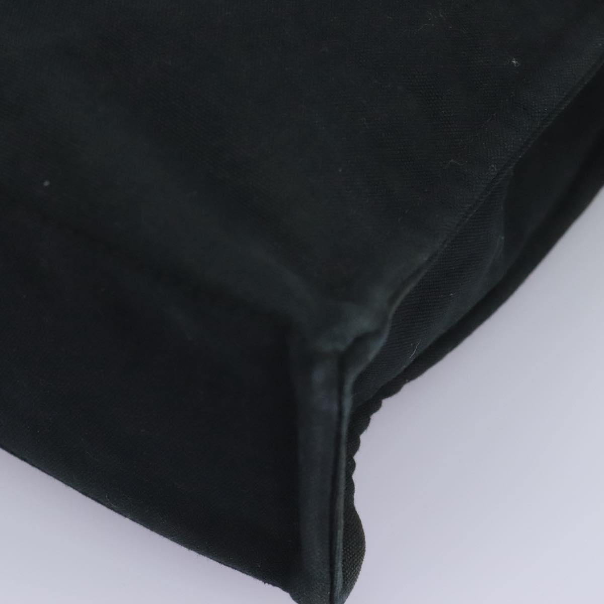 Hermès Toto, Black, Canvas, tote