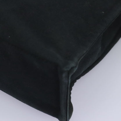 Hermès Toto, Black, Canvas, tote