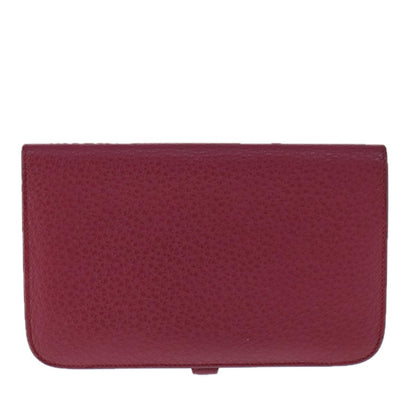Hermès Dogon, Burgundy, Leather, wallet