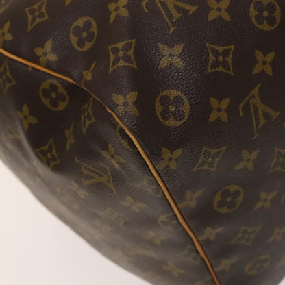 Louis Vuitton Keepall 60, Brown, Canvas, travel