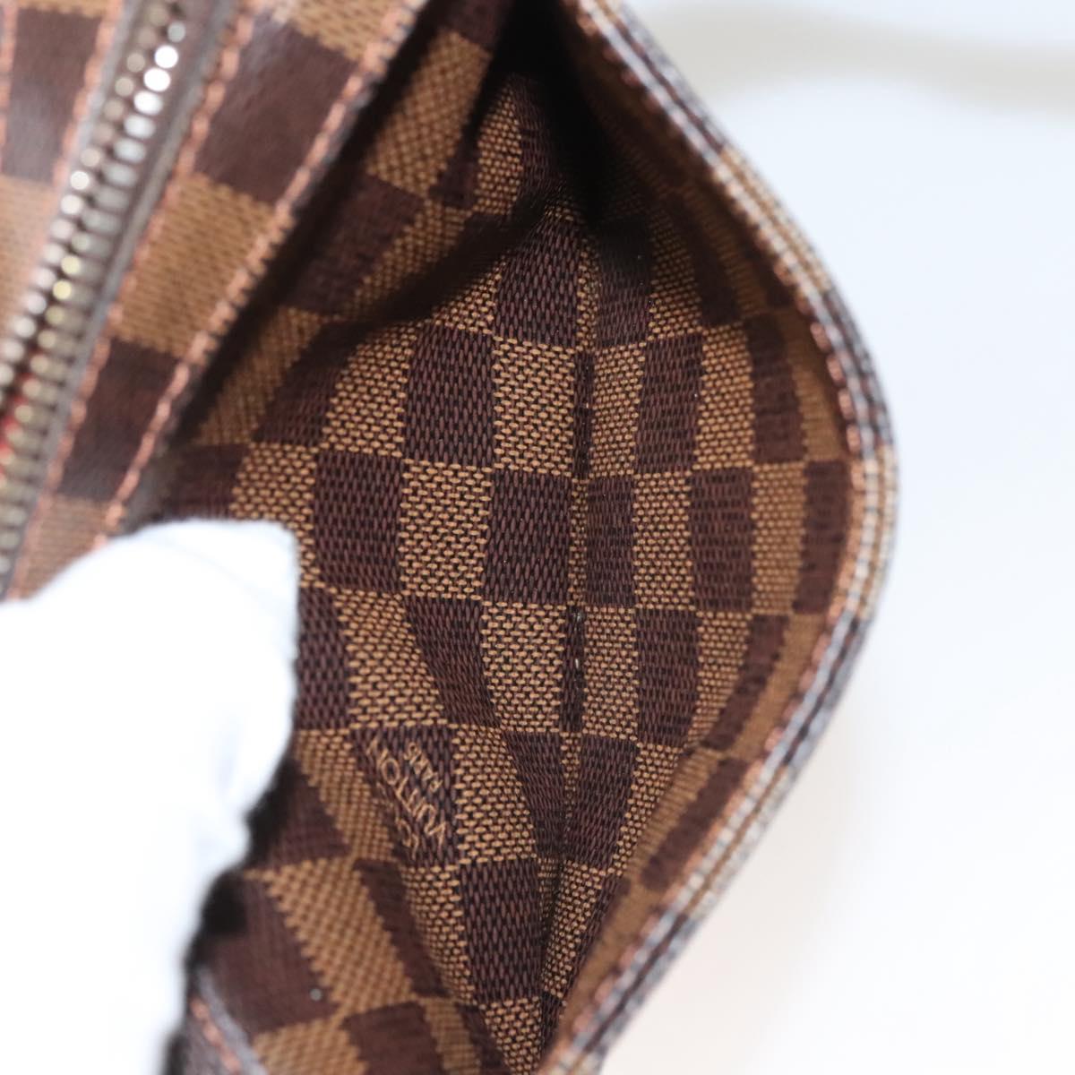 Louis Vuitton Geronimo, Brown, Canvas, shoulder