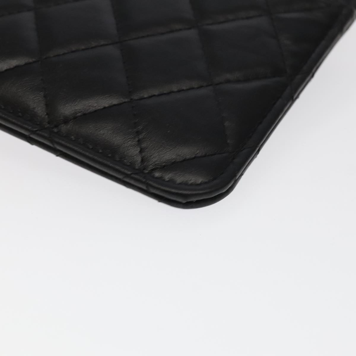 "Chanel 2,55", Black, Leather, wallet