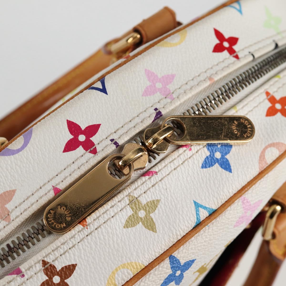 Louis Vuitton Trouville, White, Canvas, handbag