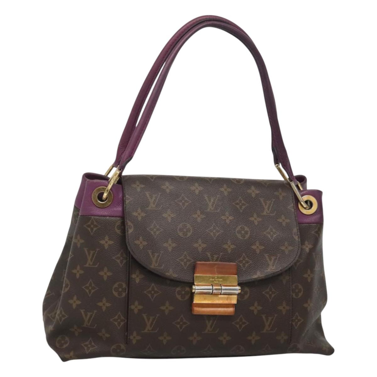 Louis Vuitton Olympe, Beige, Canvas, shoulder