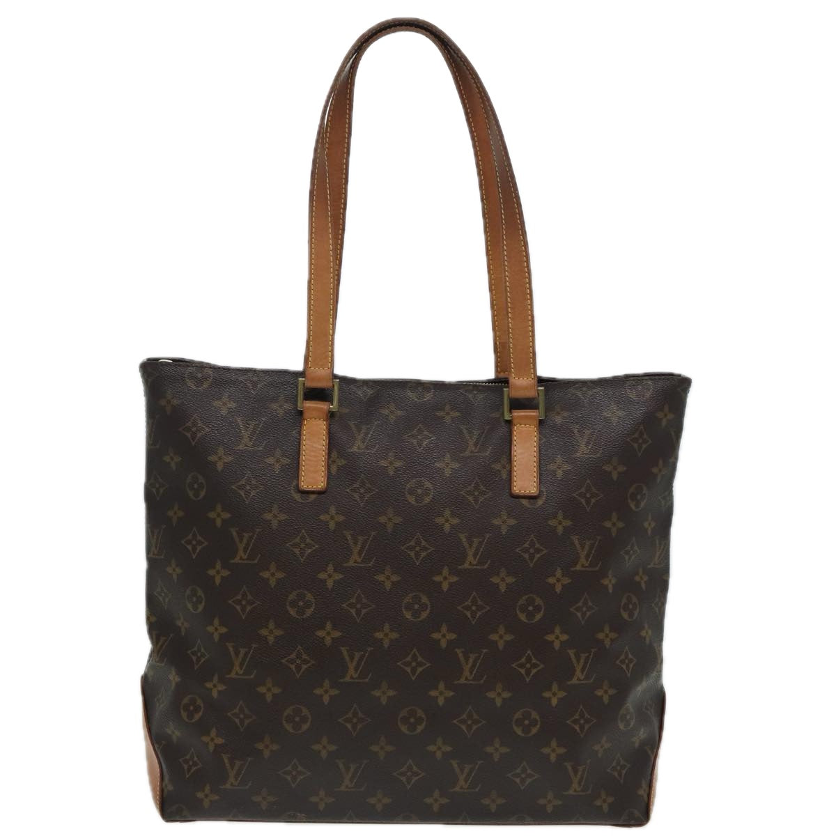 Louis Vuitton Mezzo, Brown, Canvas, tote