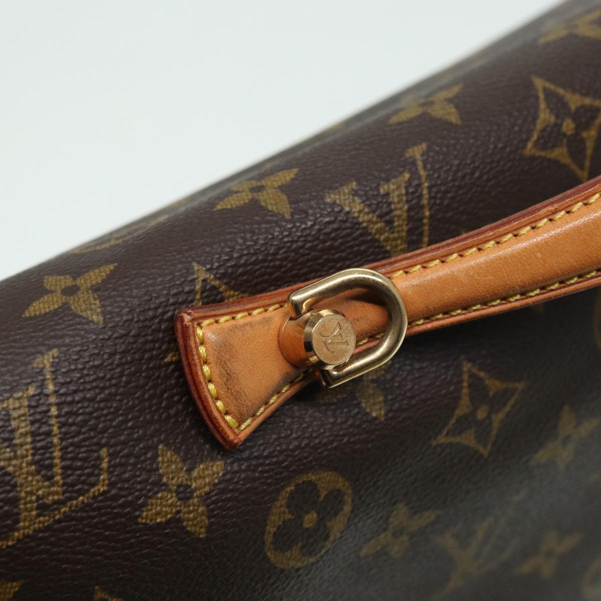 Louis Vuitton Beverly, Brown, Canvas, handbag