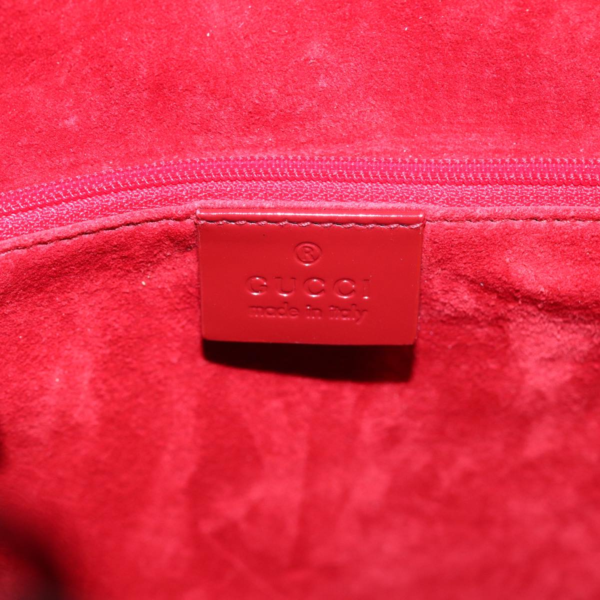 Gucci GG canvas, Red, Canvas, shoulder