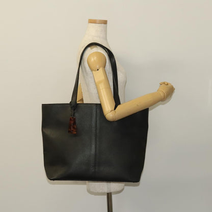 Chanel Cabas, Black, Leather, tote
