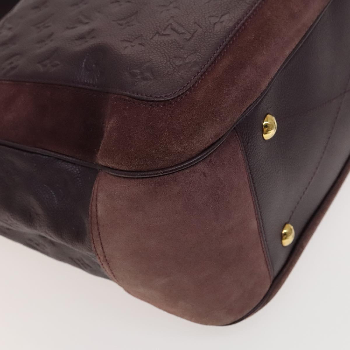 Louis Vuitton Audacieuse, Brown, Canvas, shoulder