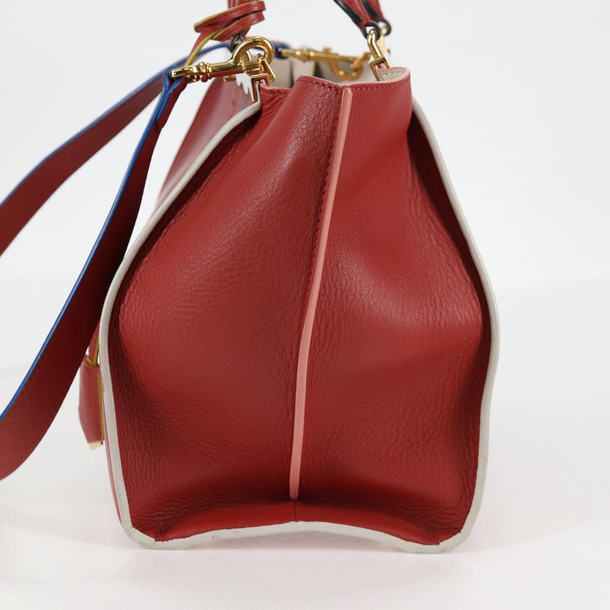 Fendi 3Jours, "BROWN,GOLD", Leather, tote