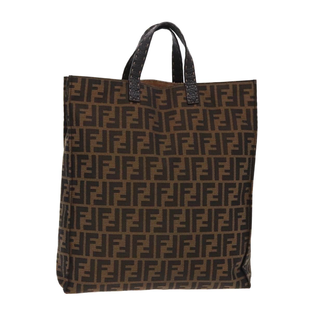 Fendi Selleria, Brown, Canvas, tote