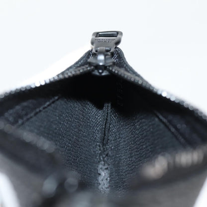 Louis Vuitton Pochette Clés, Black, Canvas, wallet
