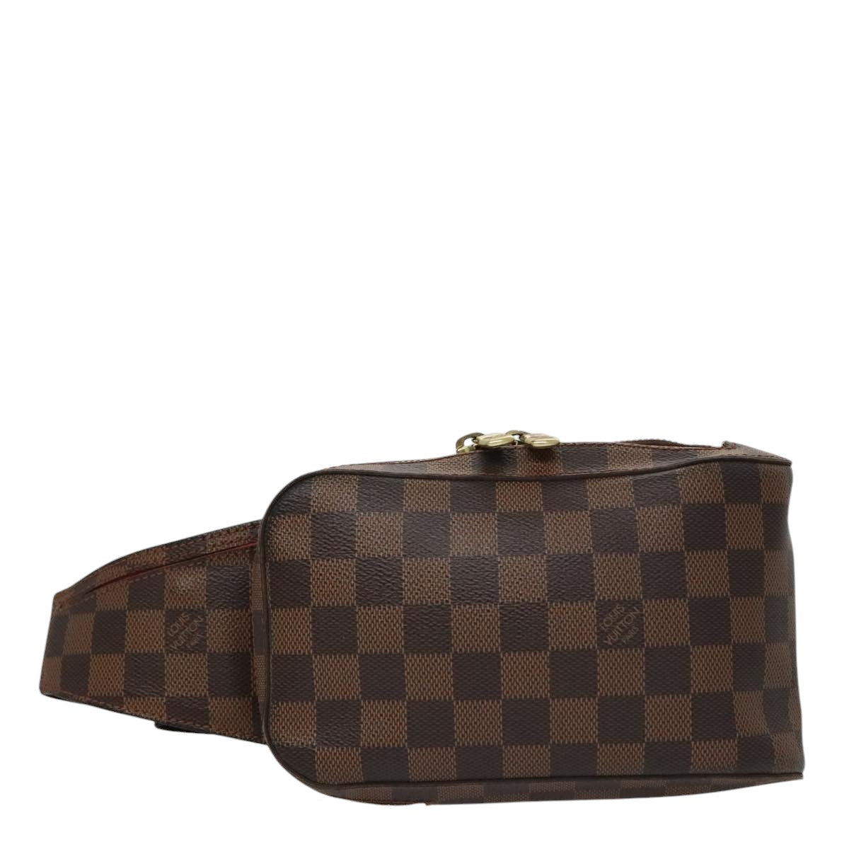 Louis Vuitton Geronimos, Brown, Canvas, shoulder