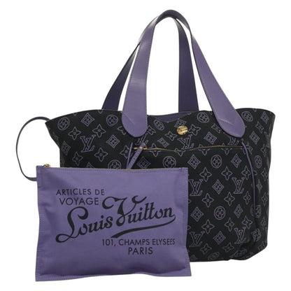 Louis Vuitton Ipanema, Purple, Canvas, tote