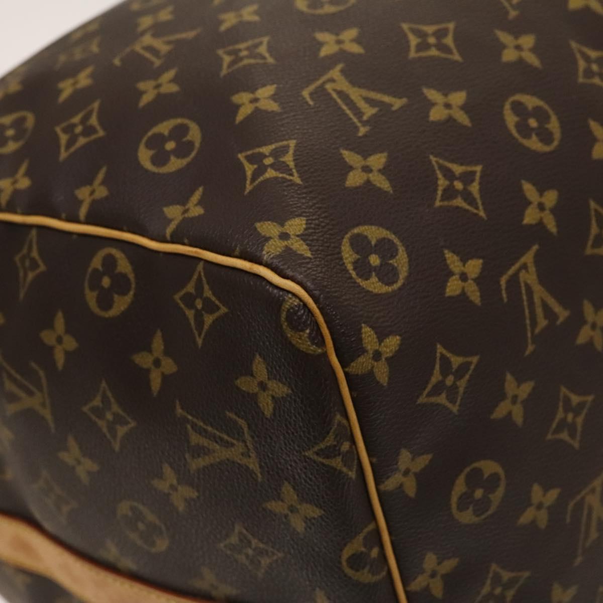 Louis Vuitton Keepall Bandoulière 60, Brown, Canvas, travel