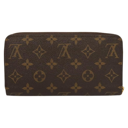 Louis Vuitton Portefeuille zippy, Brown, Canvas, wallet
