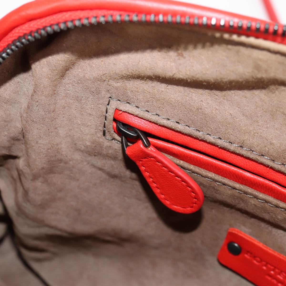 Bottega Veneta Intrecciato, Red, Leather, shoulder