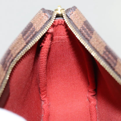 Louis Vuitton Truth, Brown, Canvas, clutch