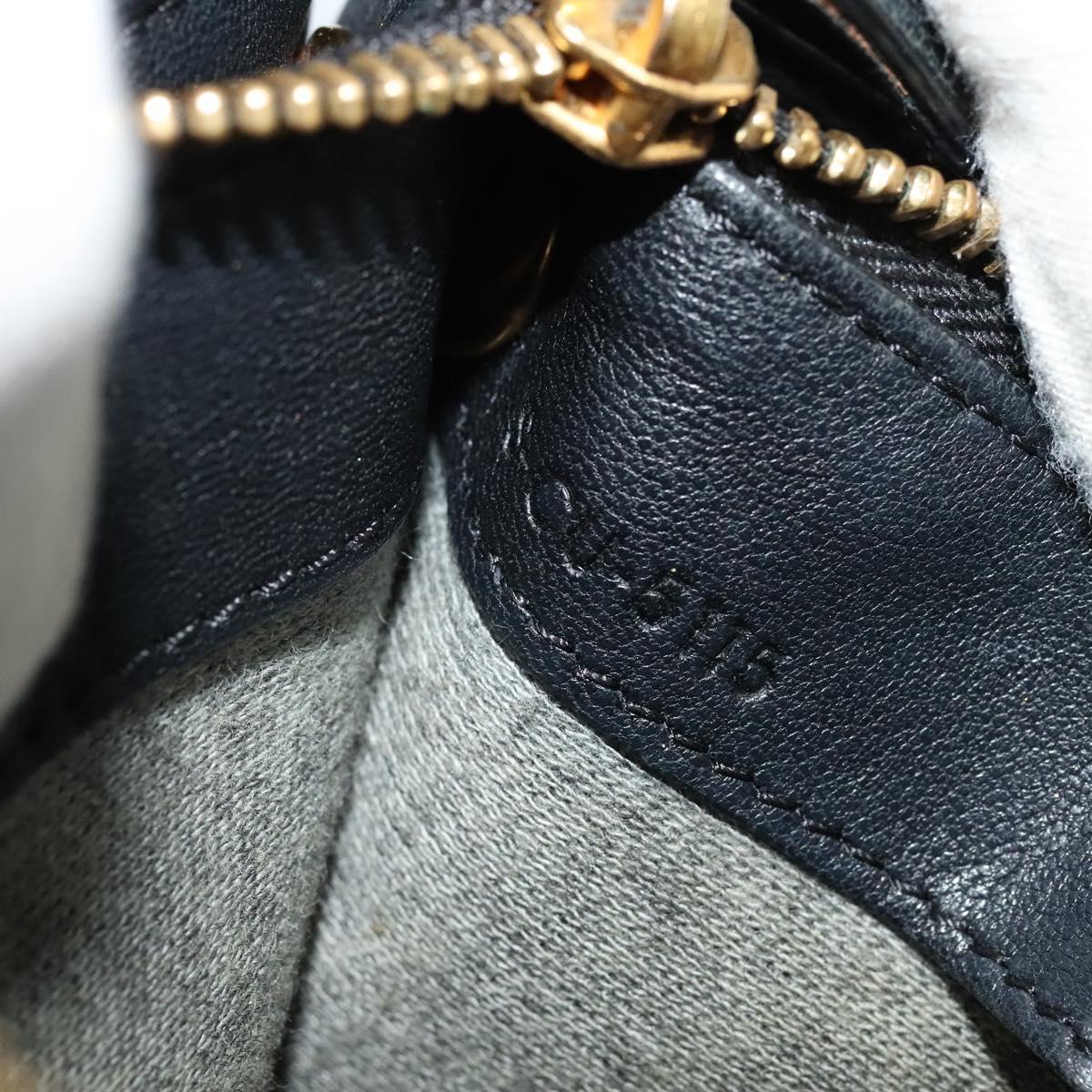 Céline Trio, Black, Leather, shoulder