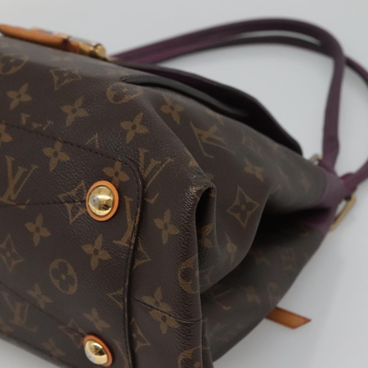 Louis Vuitton Olympe, Beige, Canvas, shoulder