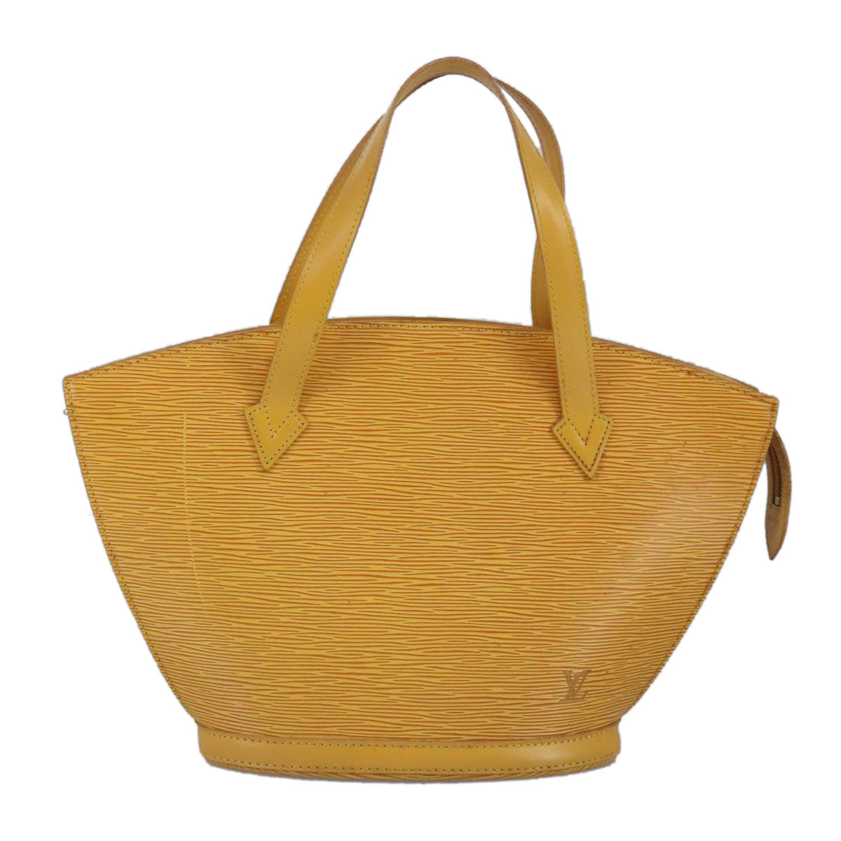 Louis Vuitton Saint Jacques, Yellow, Leather, handbag