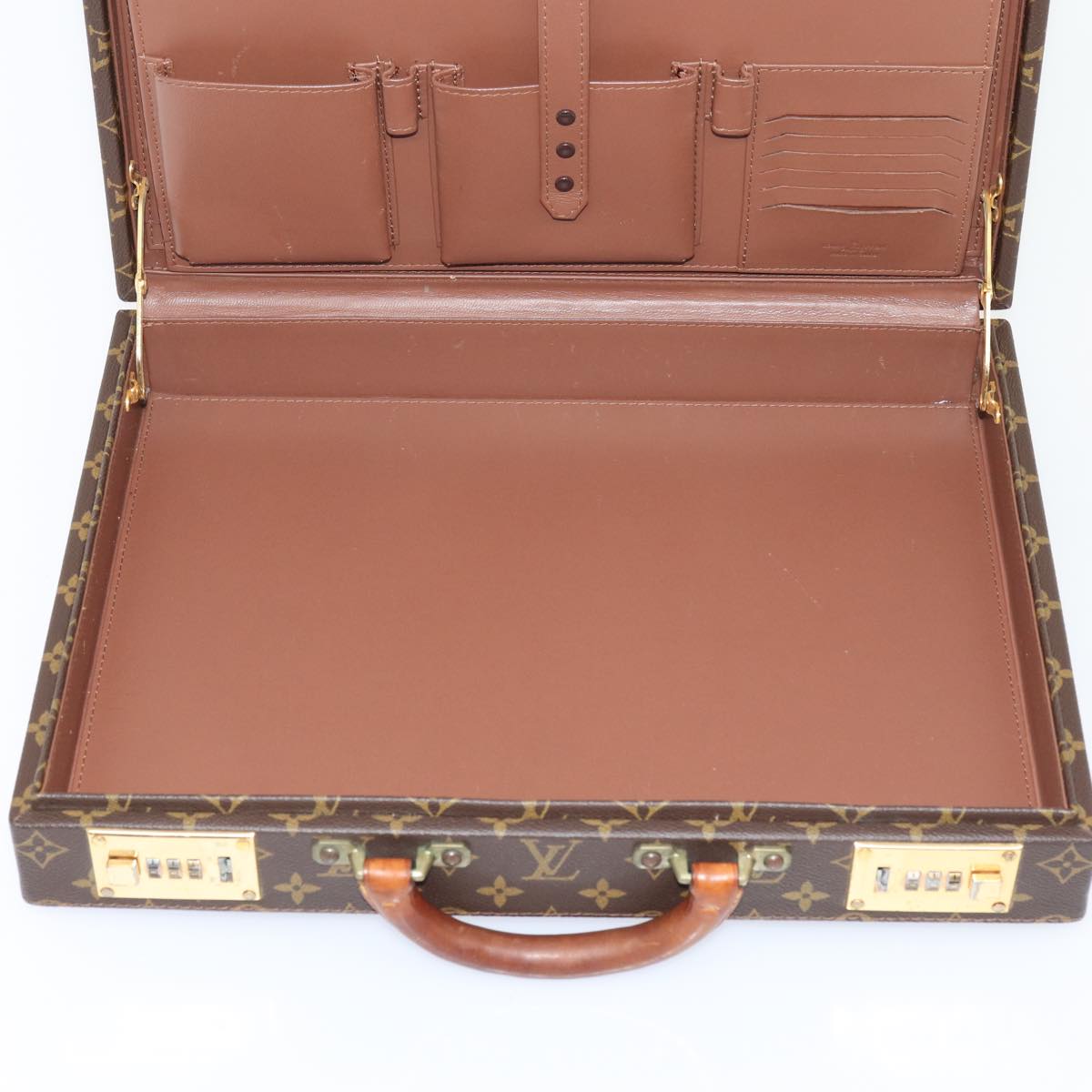 Louis Vuitton Cruiser, Brown, Canvas, briefcase