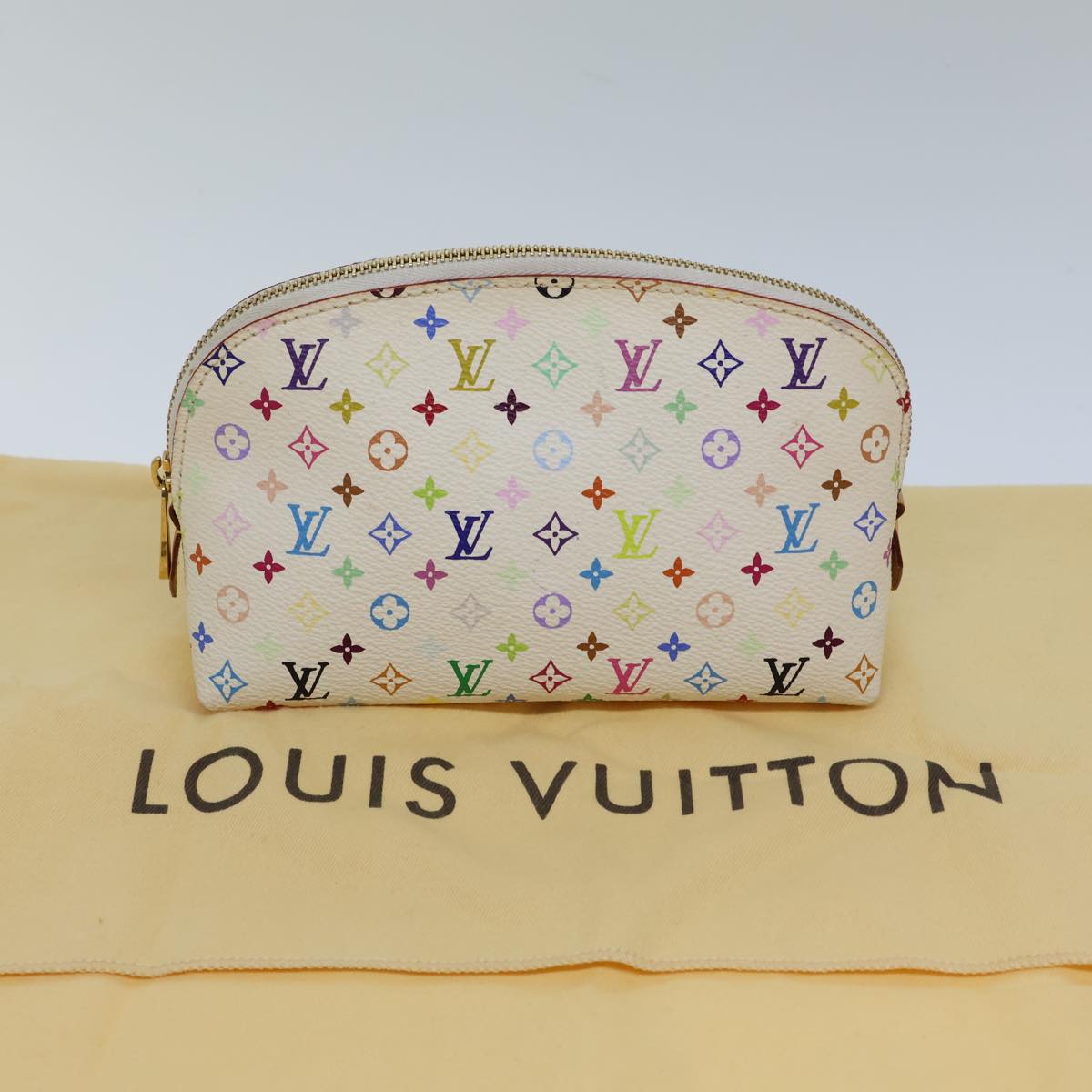 Louis Vuitton Cosmetic pouch, Multicolour, Canvas, clutch