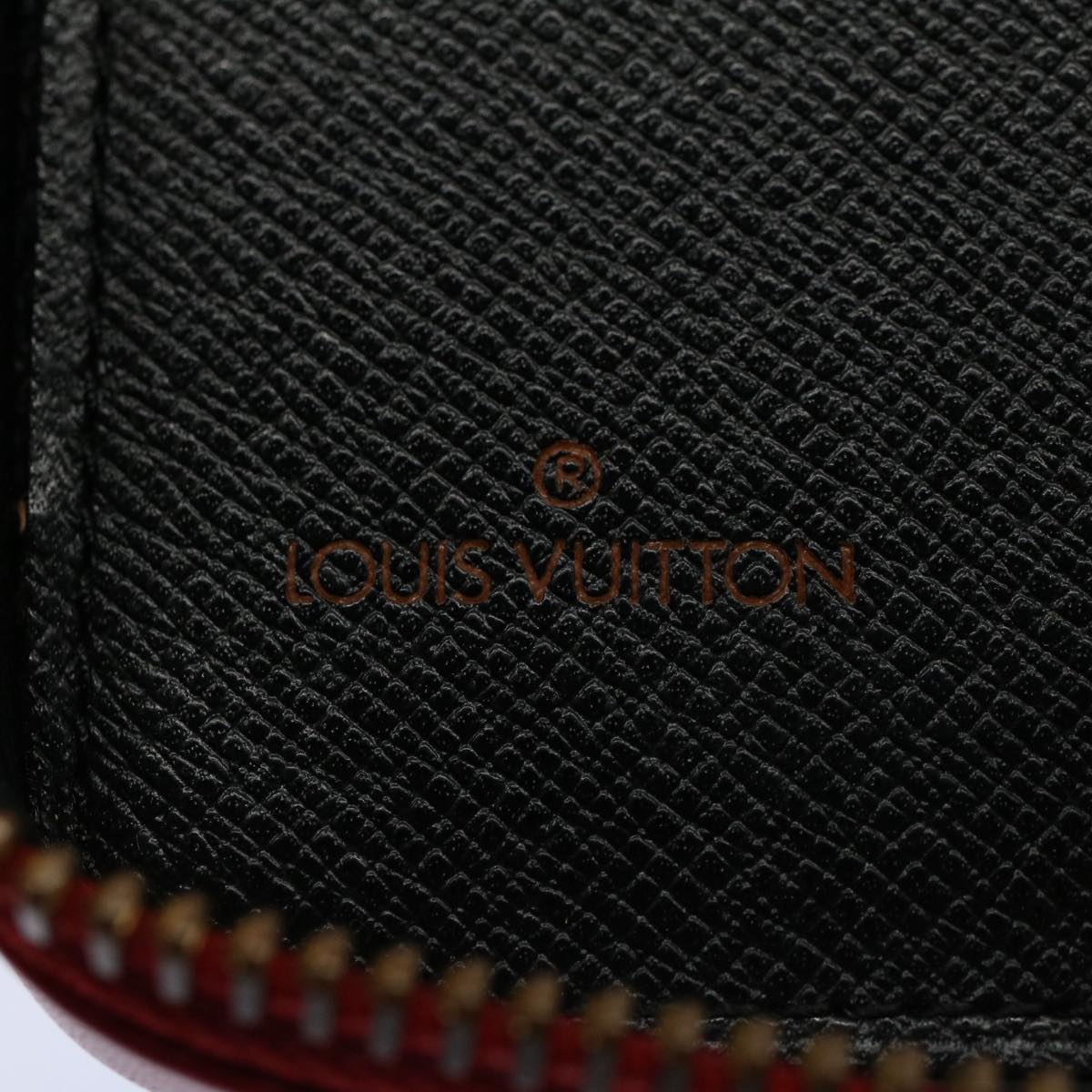 Louis Vuitton Agenda cover, Red, Leather, wallet