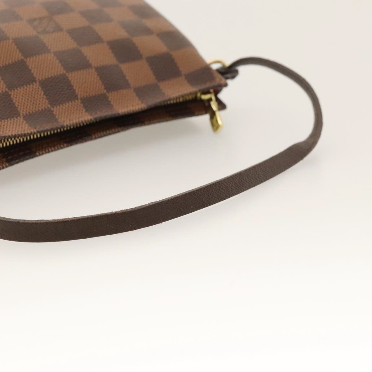 Louis Vuitton Truth, Brown, Canvas, clutch