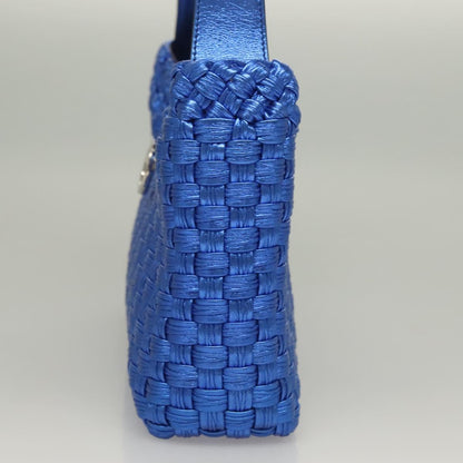 Salvatore Ferragamo Gancini, Blue, Leather, shoulder