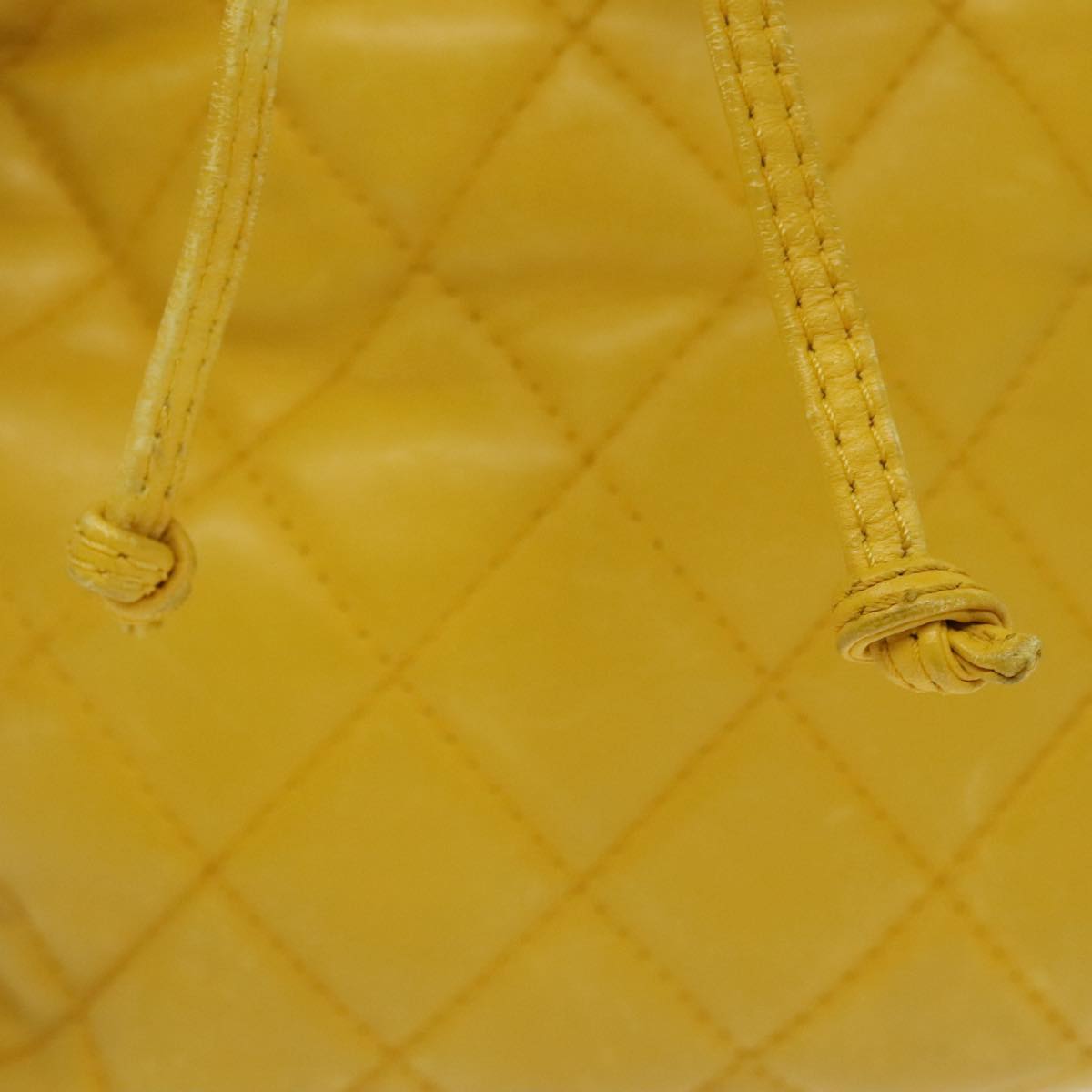 Chanel, Yellow, Leather, handbag