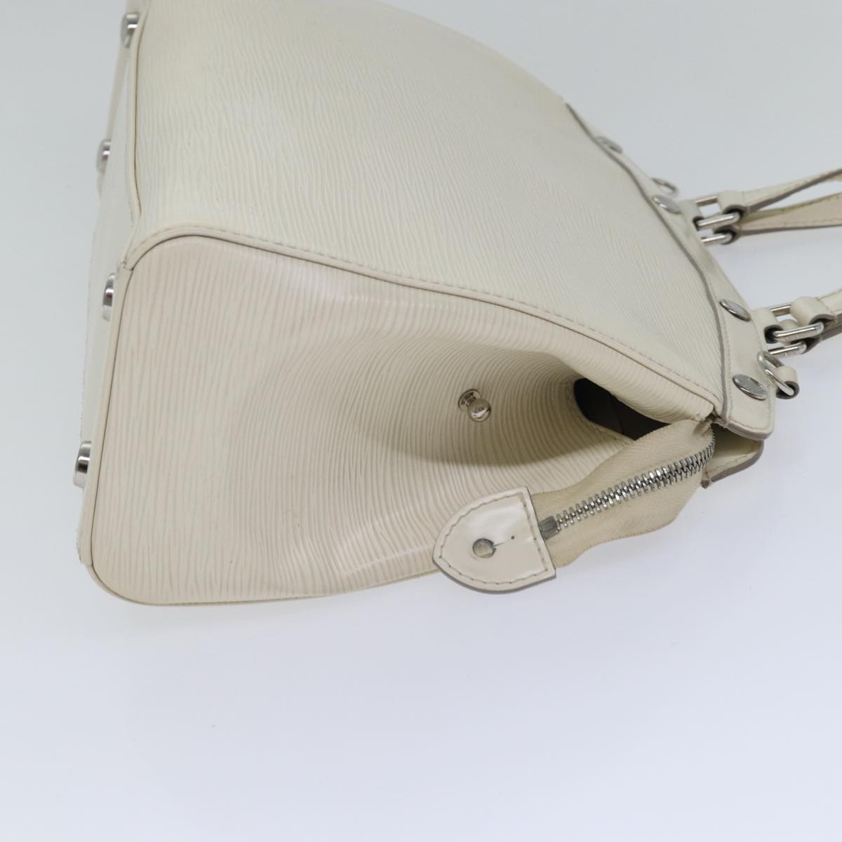 Louis Vuitton Blair, White, Leather, handbag