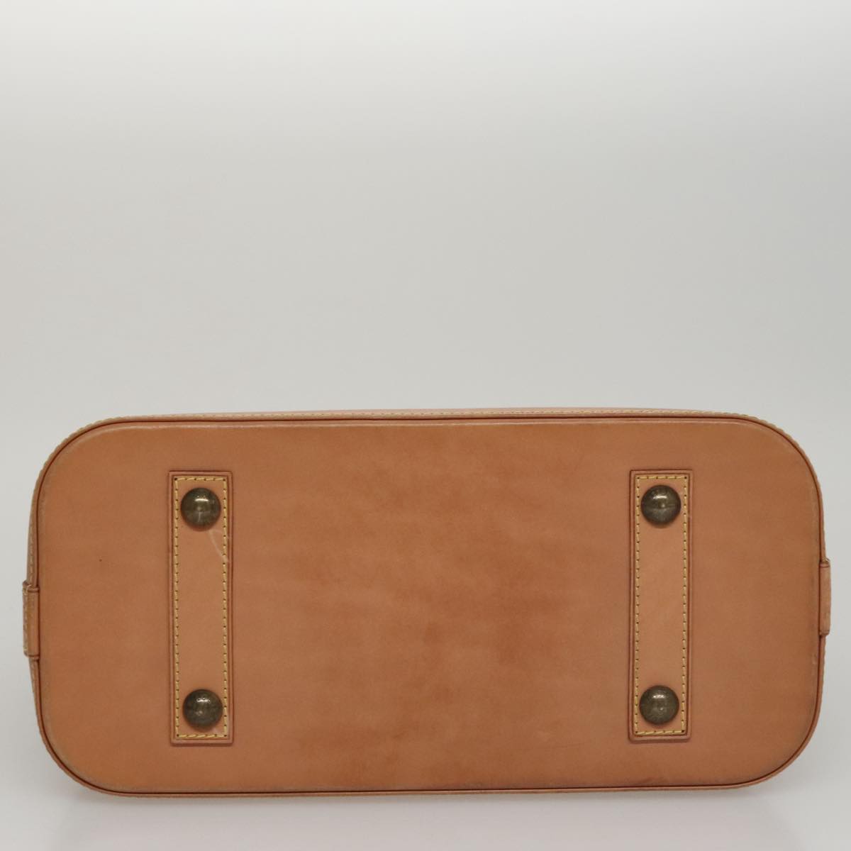Louis Vuitton Alma, Brown, Canvas, handbag