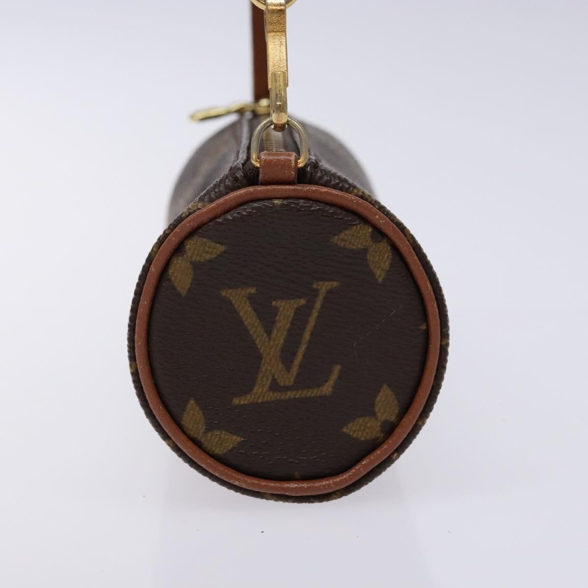 Louis Vuitton Papillon Pochette Monogram Canvas, BROWN, CANVAS, Handbag