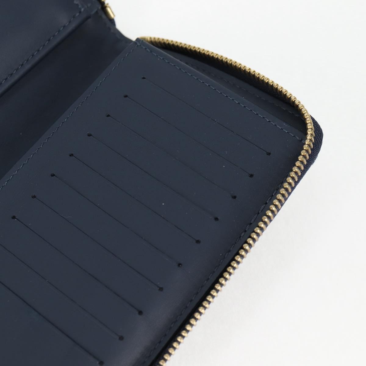 Louis Vuitton Nigo, Navy, Leather, wallet