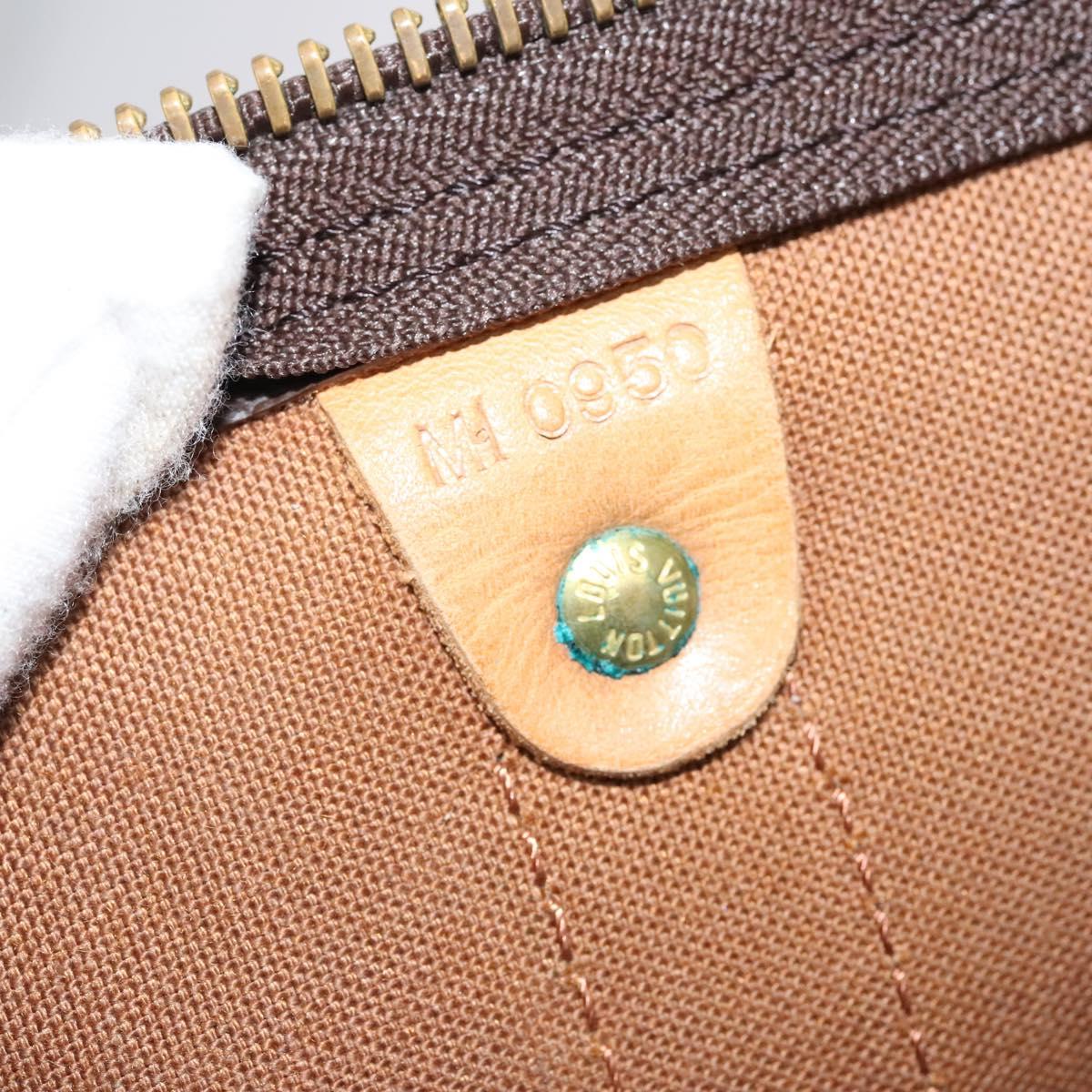 Louis Vuitton Keepall 60, Brown, Canvas, travel