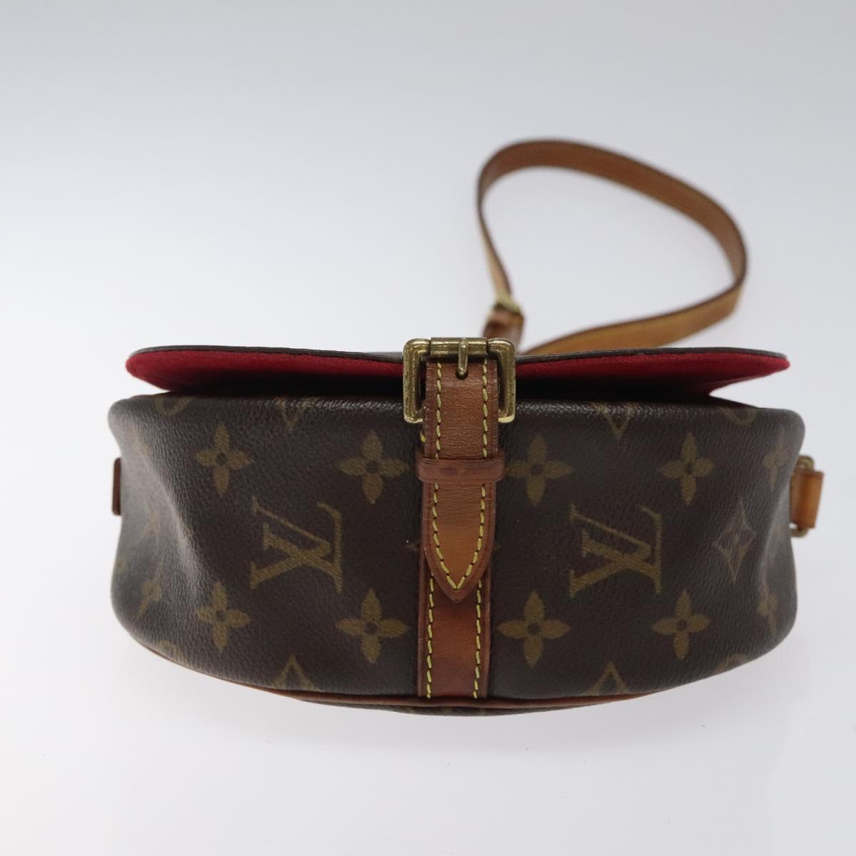 Louis Vuitton Tambourine, Brown, Canvas, shoulder
