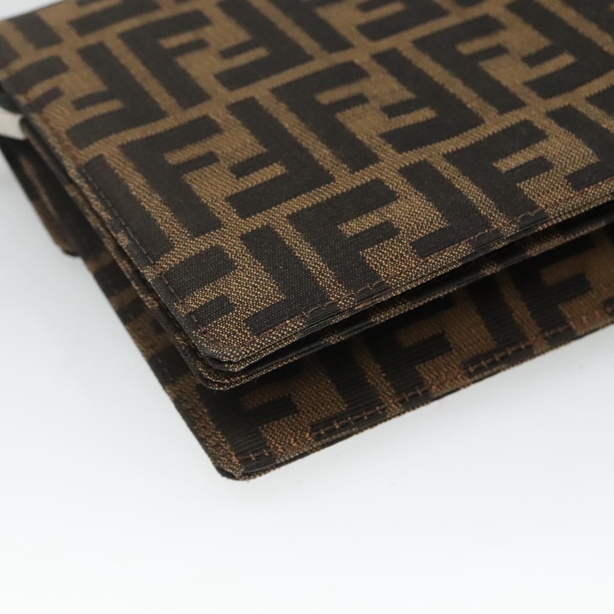 Fendi, Brown, Canvas, shoulder