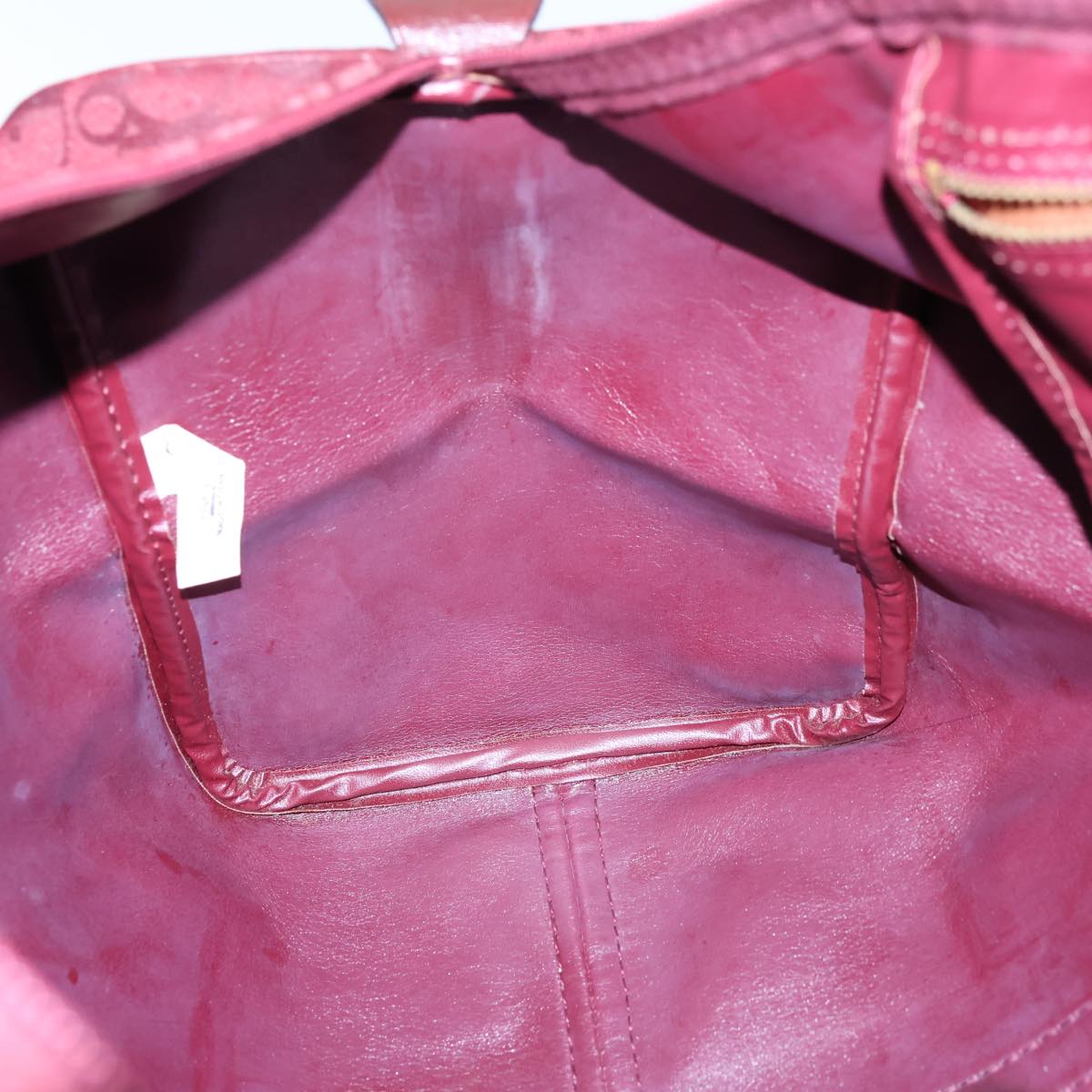 Dior Trotter, Burgundy, Canvas, travel