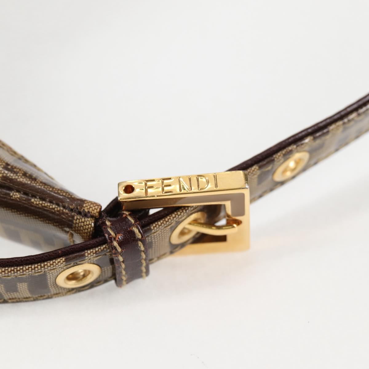Fendi Zucchino, Brown, Canvas, handbag