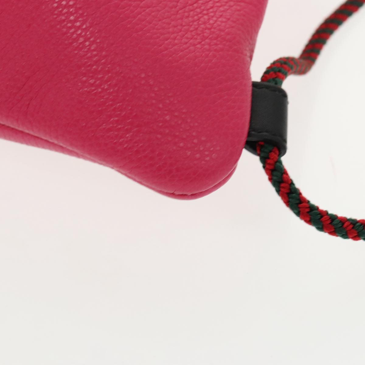 Gucci Drawstring, Pink, Leather, backpack