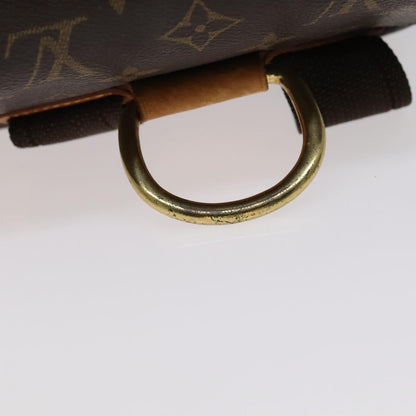 Louis Vuitton Montsouris, Brown, Canvas, backpack